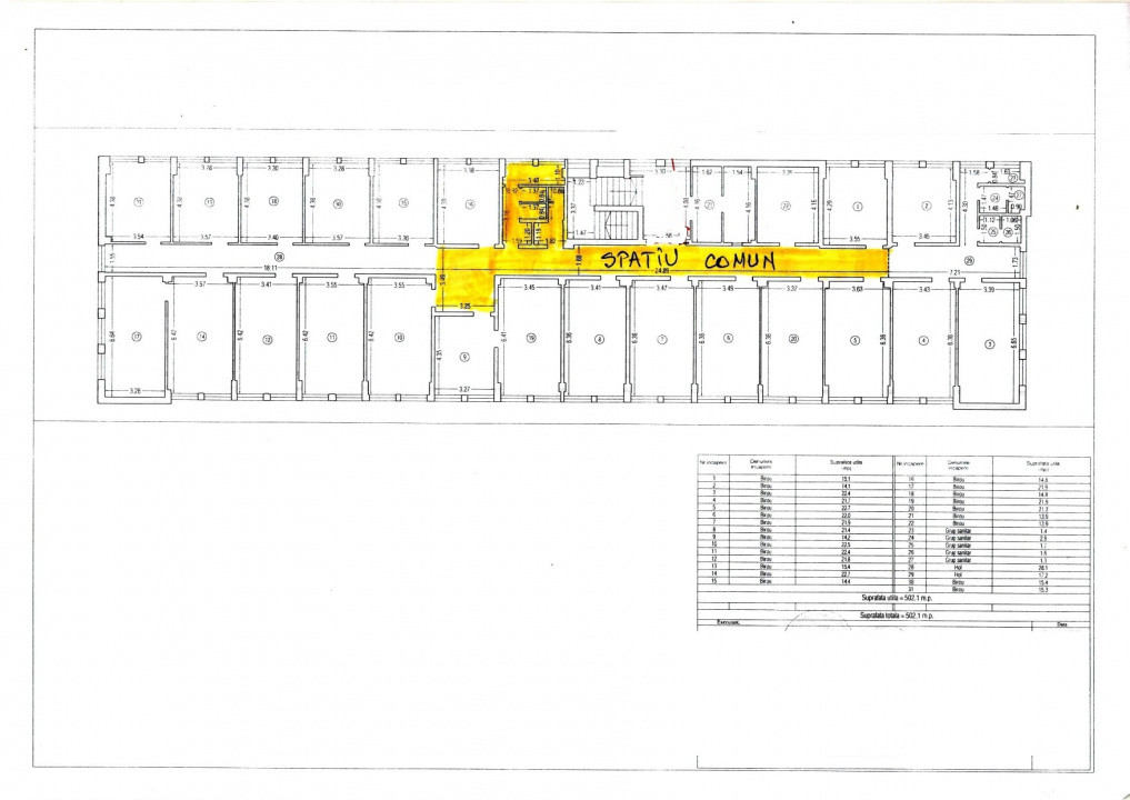 Tomis III, SPATIU BIROURI 