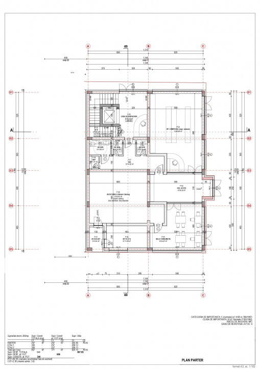 Faleza Nord, SPATIU COMERCIAL -  D+P+2 