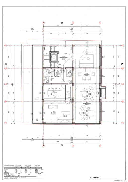 Faleza Nord, SPATIU COMERCIAL -  D+P+2 