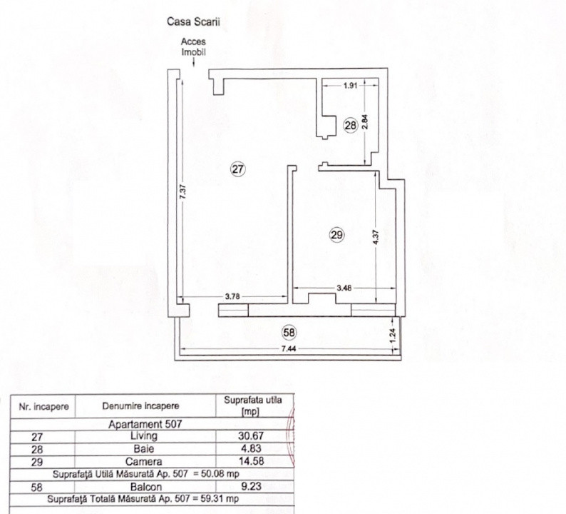 Statiunea Mamaia, apartament PREMIUM, 2 camere, 60 mp.