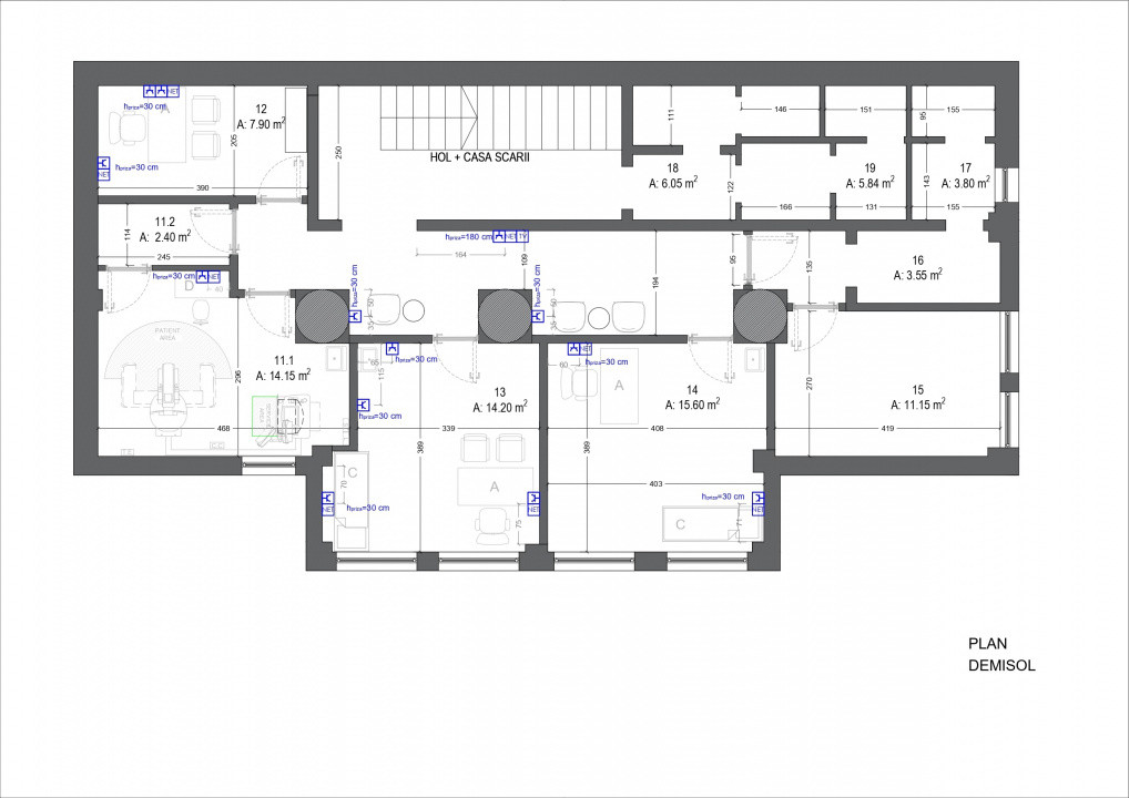 Piata Ovidiu, SPATIU COMERCIAL din constructie, 220 mp., amenajat 2024