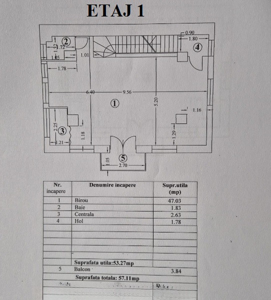 Ultracentral, imobil CU DESTINATIE BIROURI, 165 mp.