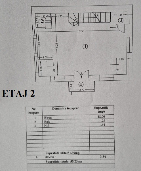Ultracentral, imobil CU DESTINATIE BIROURI, 165 mp.