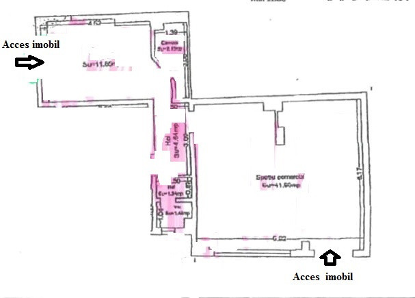 Tomis III, SPATIU COMERCIAL, trafic intens