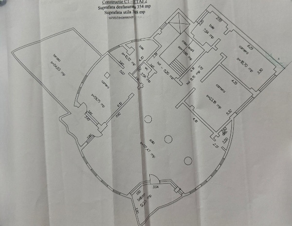 Ultracentral , apartamnet 4 camere, 354 mp.