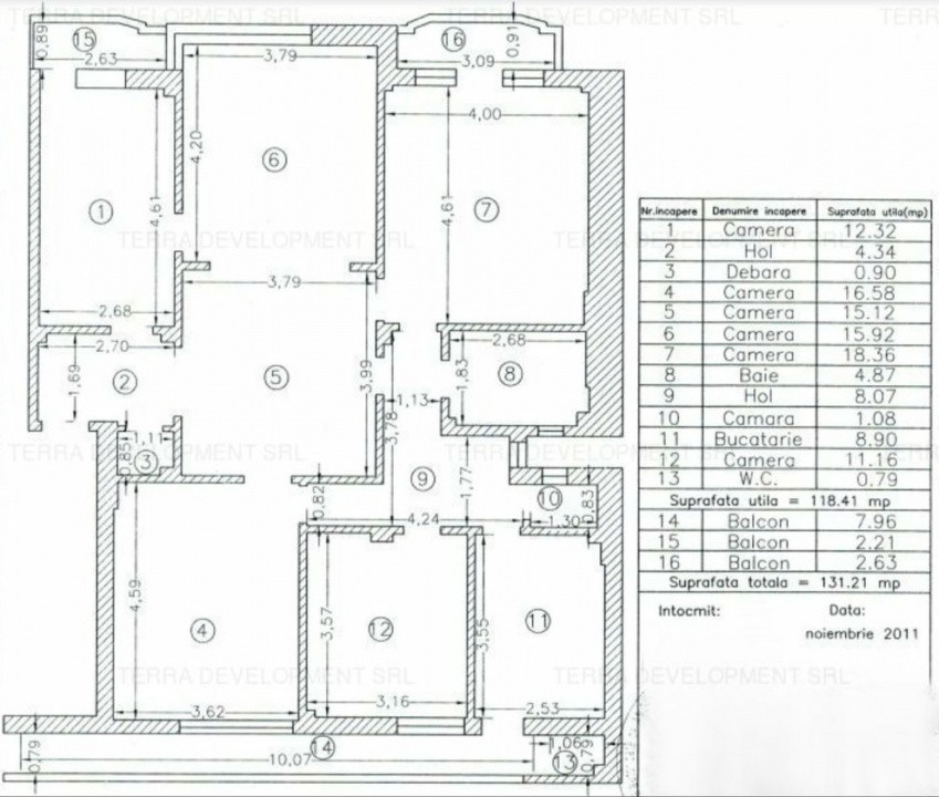 Ultracentral , apartament 5 camere cu iz interbelic, amenajat integral
