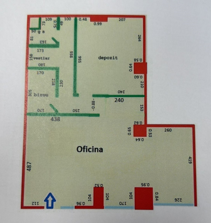 Ultracentral - Primarie, spatiu comercial, 90 mp.
