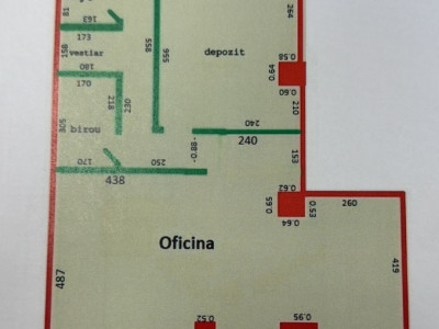 Ultracentral - Primarie, spatiu comercial, 90 mp.