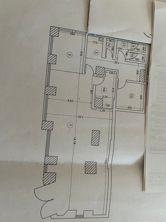 Inel I, SPATIU COMERCIAL din constructie, 142 mp.