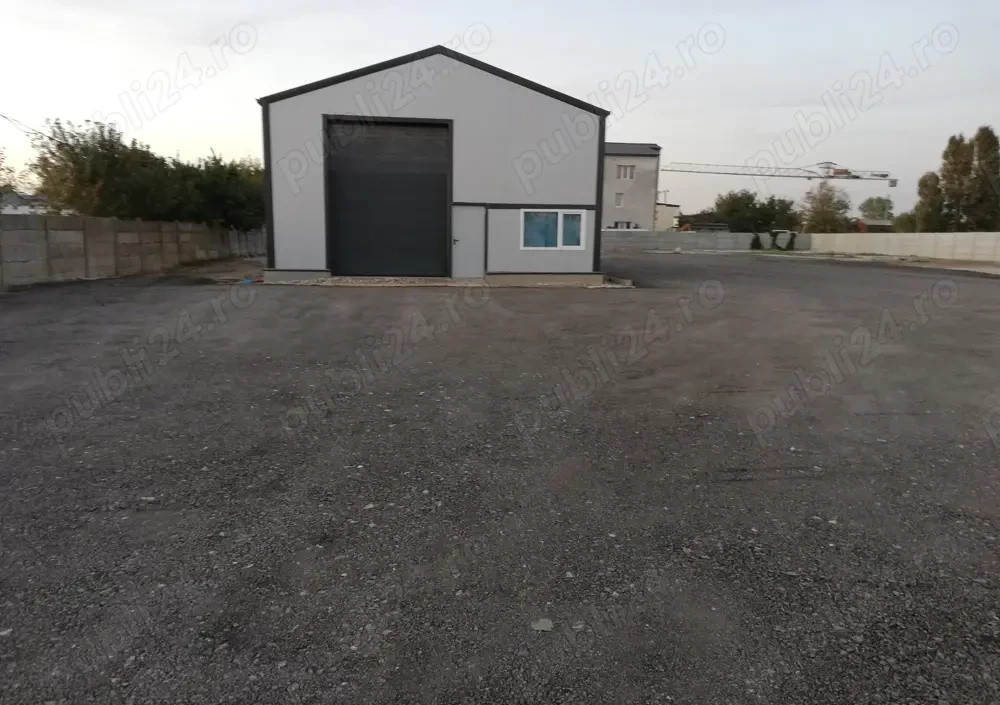 Zona Industriala, eurohală 260 mp., teren 4150 mp.