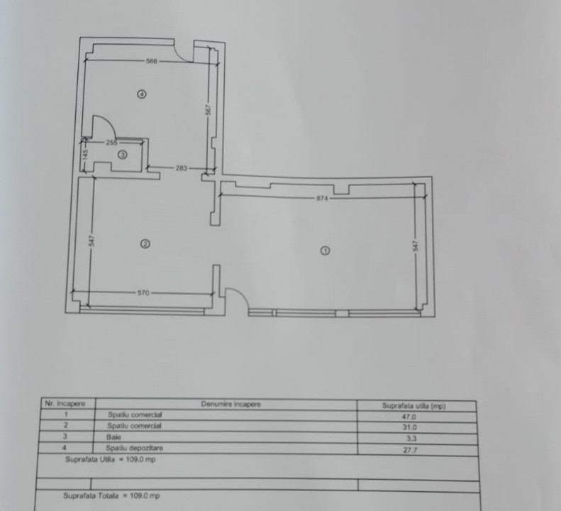 Victoria - Intersectie, spatiu comercial, 112 mp.