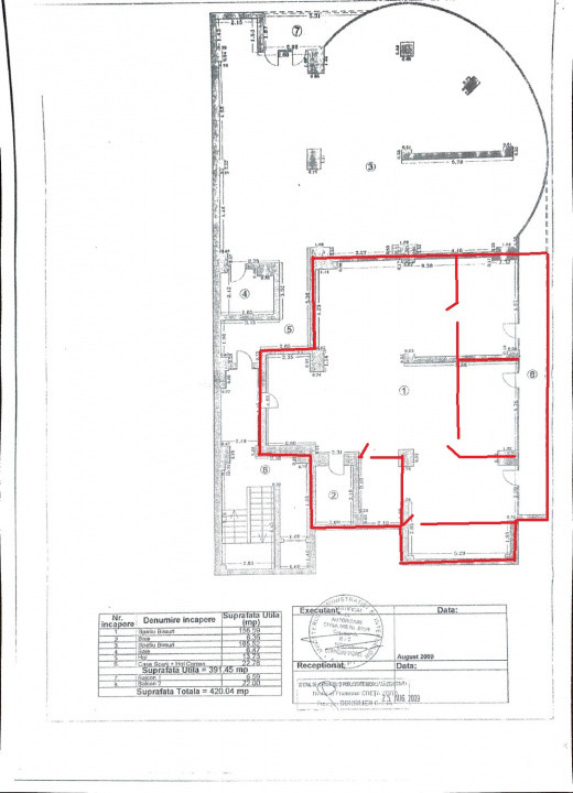 Centru - Bd. Mamaia , spatiu IDEAL BIROURI in cladire reprezentativa , 240 mp.