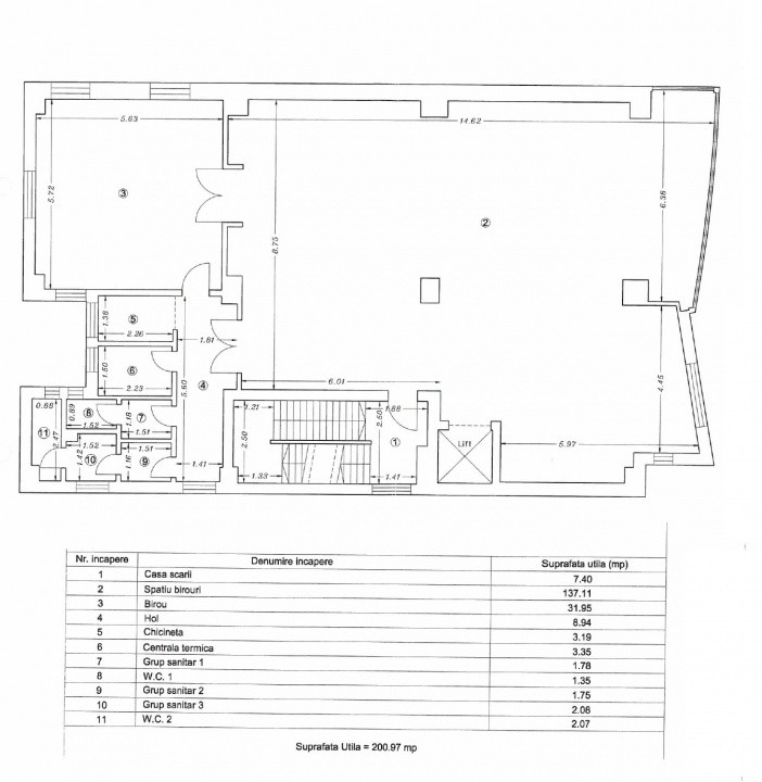 Bd. Mamaia - Delfinariu, spatiu BIROURI PREMIUM, MOBILAT