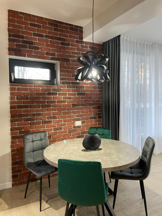 Faleza Nord - 100 m.  plaja, 2 camere, mobilat, utilat 2022, casa inteligenta