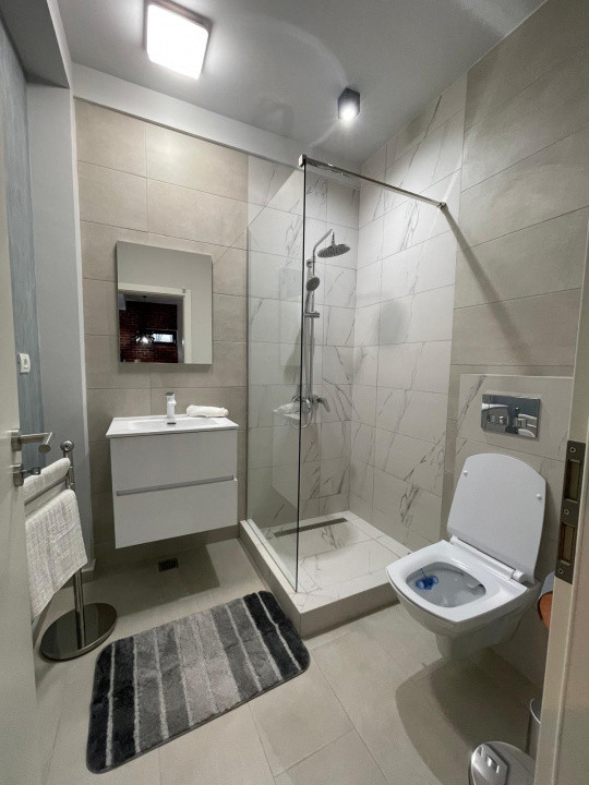 Faleza Nord - 100 m.  plaja, 2 camere, mobilat, utilat 2022, casa inteligenta