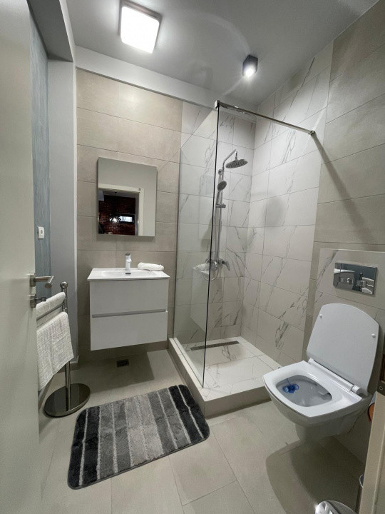 Faleza Nord - 100 m.  plaja, 2 camere, mobilat, utilat 2022, casa inteligenta