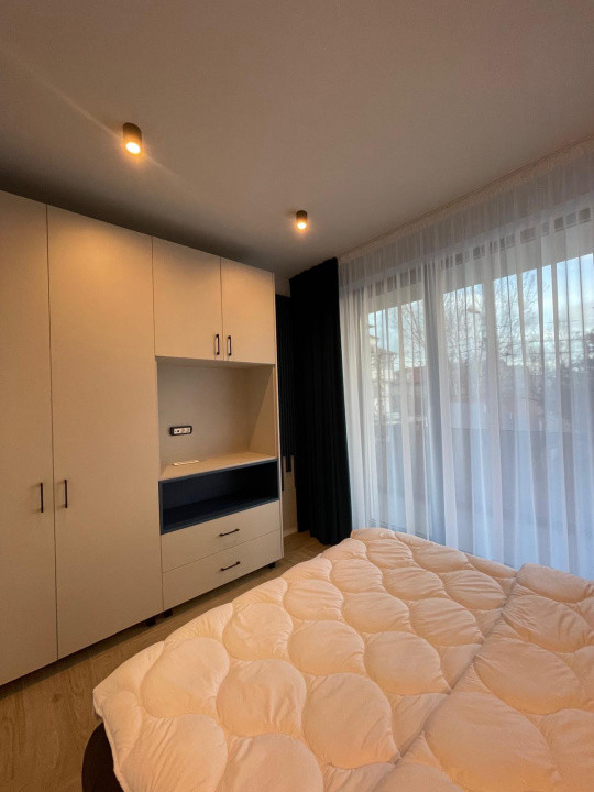 Faleza Nord - 100 m.  plaja, 2 camere, mobilat, utilat 2022, casa inteligenta