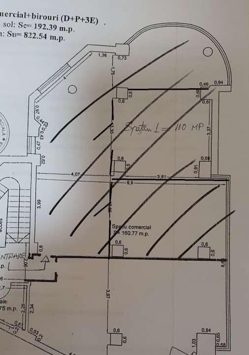 Bd. Mamaia, spatiu birou 110 mp., IDEAL BIROURI