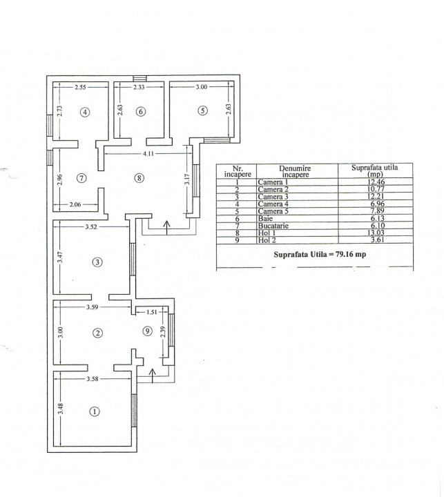 kM. 5, teren 1.000 mp.