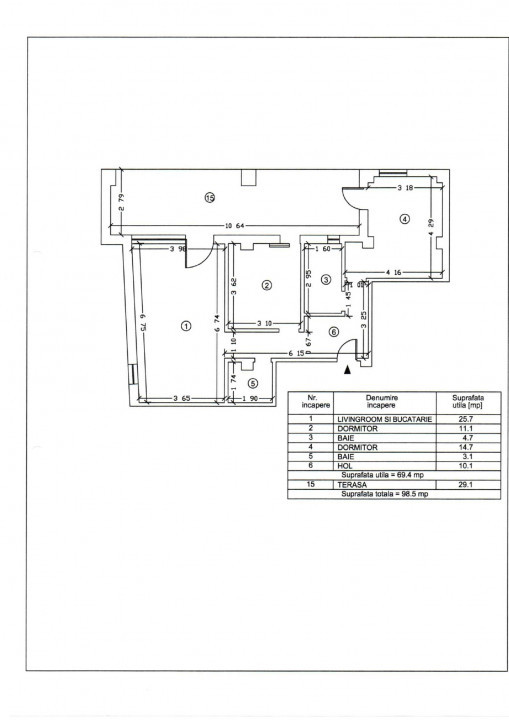 BD. MAMAIA - SPATIU BIROURI, 100 mp., constructie 2023