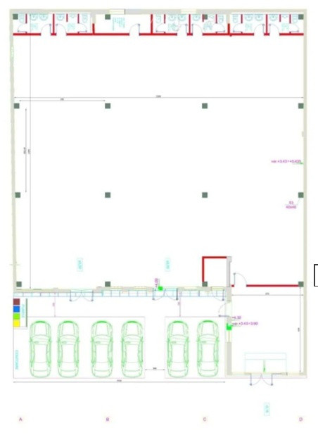 ICIL, spatiu versatil 560 mp., curte 115 mp.