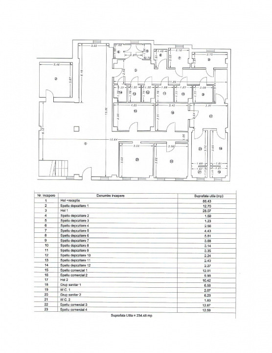 Tomis Nord - spatiu comercial 234 mp.