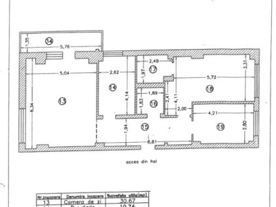 Tomis Plus imobil 3 camere , 103 mp. utili, loc parcare subteran, mobilat