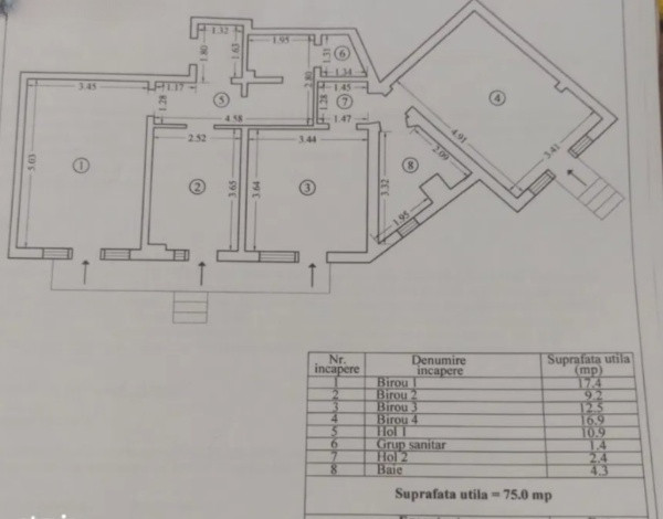 ICIL - Casa de Cultura, spatii comerciale, 75 mp. (4 subspatii individuale)