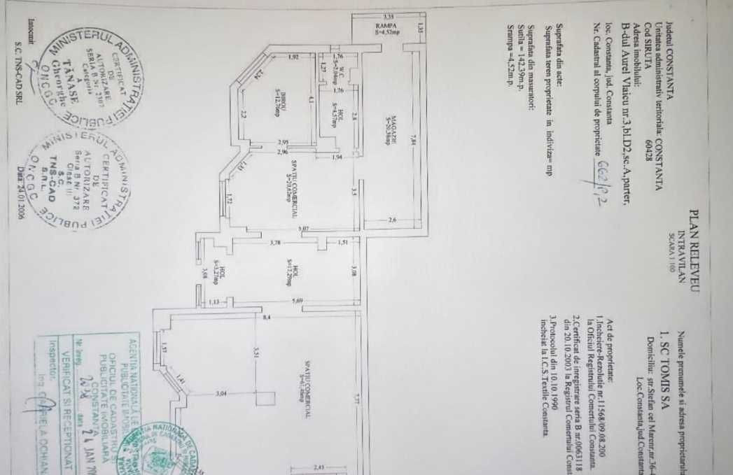 Km. 4- 5  - bd. Aurel Vlaicu, spatiu 147 mp., 3 intrari