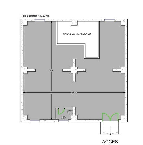 Bd. Mamaia, spatiu comercial , IDEAL BIROURI/CABINETE, 130mp.