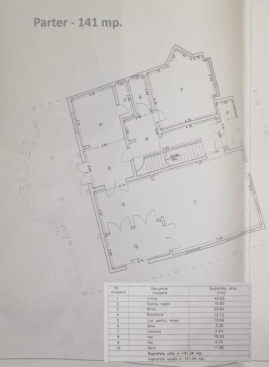Eforie Sud, proprietate UNICAT,  D+P+1 , la 200 m de plajă