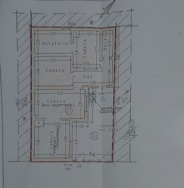  Zona Trocadero , imobil 90 mp., IDEAL BIROURI, curte