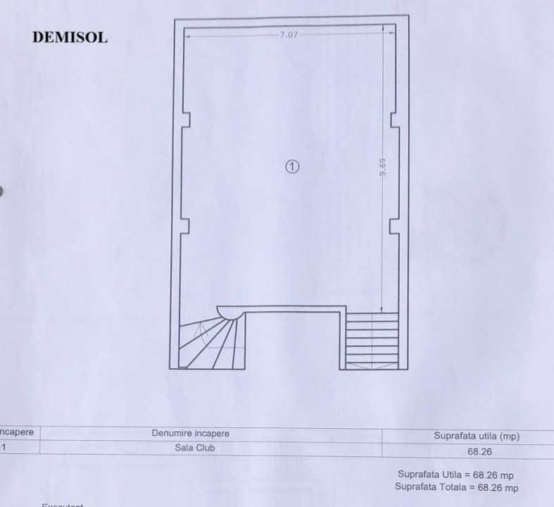 Ultracentral, spatiu comercial 490 mp.