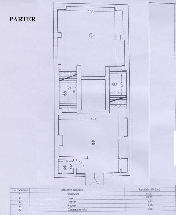 Ultracentral, spatiu comercial 490 mp.