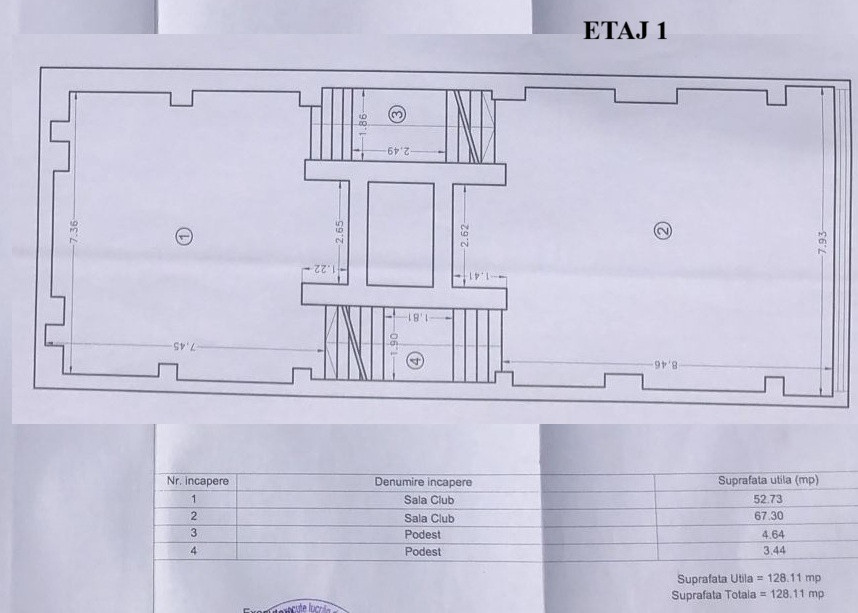 Ultracentral, spatiu comercial 490 mp.