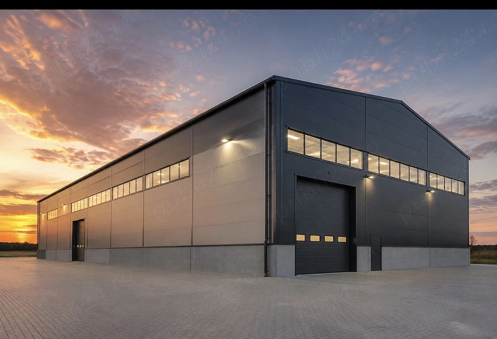 Poarta Alba, hala 700 mp., constructie 2026, corte betonata 2700 mp.
