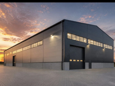 Poarta Alba, hala 700 mp., constructie 2026, corte betonata 2700 mp.
