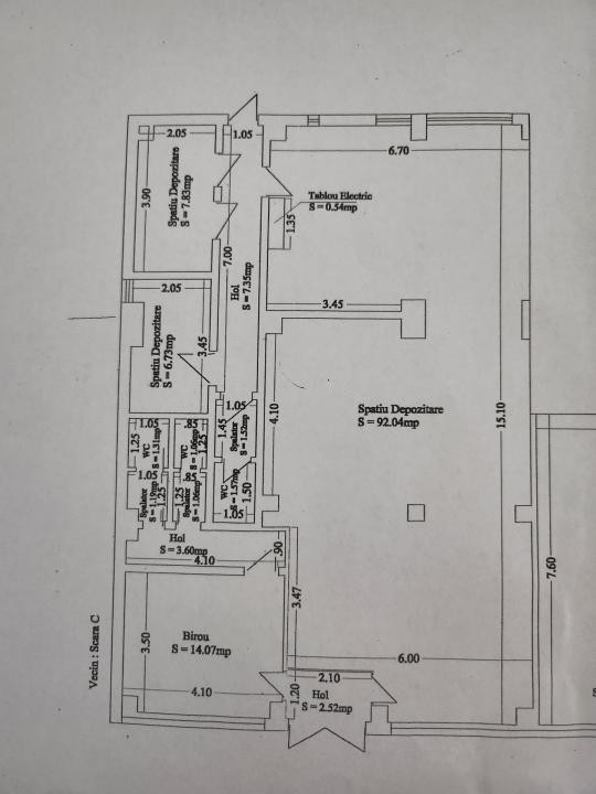 Far , spatiu comercial 150 mp., stradal