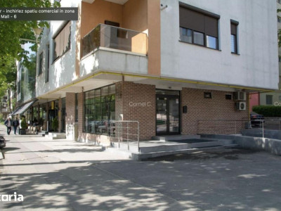 Spatiu comercial zona City Park Mall , stradal, 85 mp.