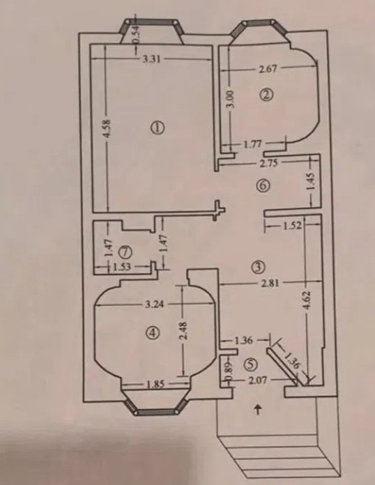 Inel I - stradal Soveja, spatiu 3 camere