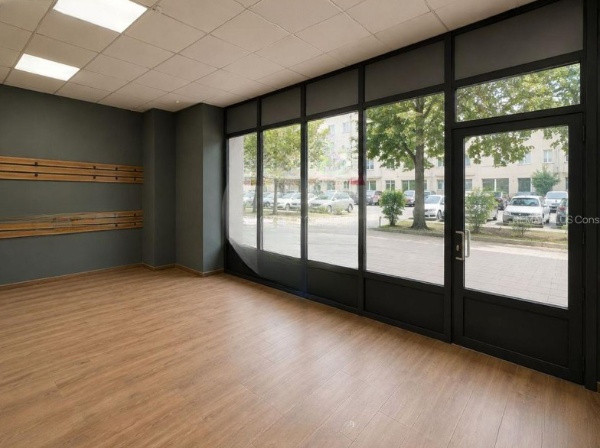 Faleza Nord, spatiu comercial din constructie 158 mp. rampa, curte 52 mp.
