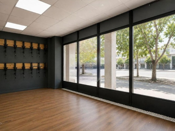 Faleza Nord, spatiu comercial din constructie 158 mp. rampa, curte 52 mp.