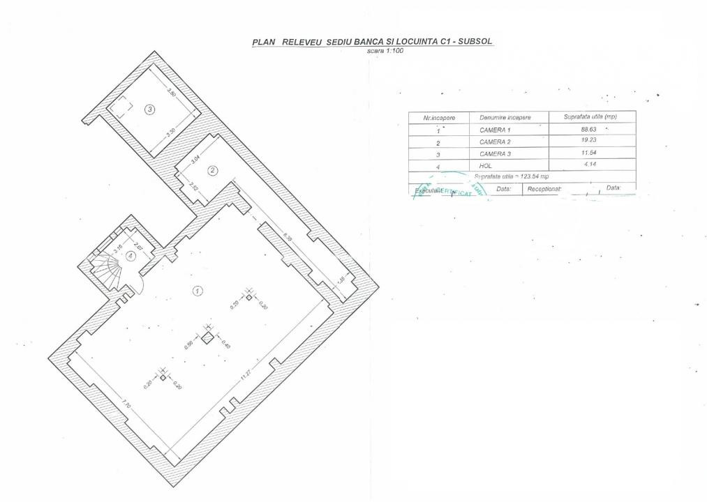 Ultracentral - S+P+1+M - imobil cu destinatie mixta in inima orasului 