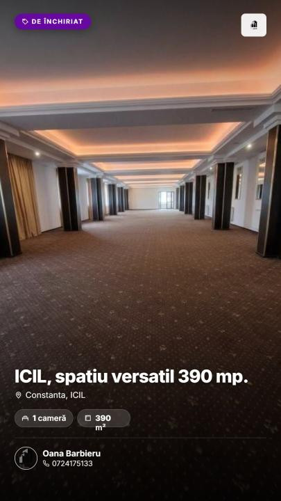 ICIL, spatiu versatil 390 mp.